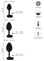 Voorbeeld: Vibro-Analplug Set met afstandsbediening Voorbeeld: Vibro-Analplug Set met afstandsbediening