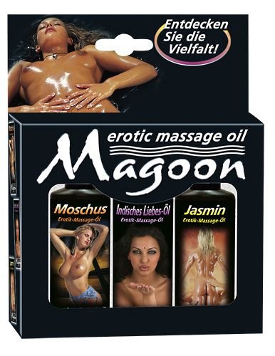 Magoon Set van 3 Massage Oliën 50 ml
