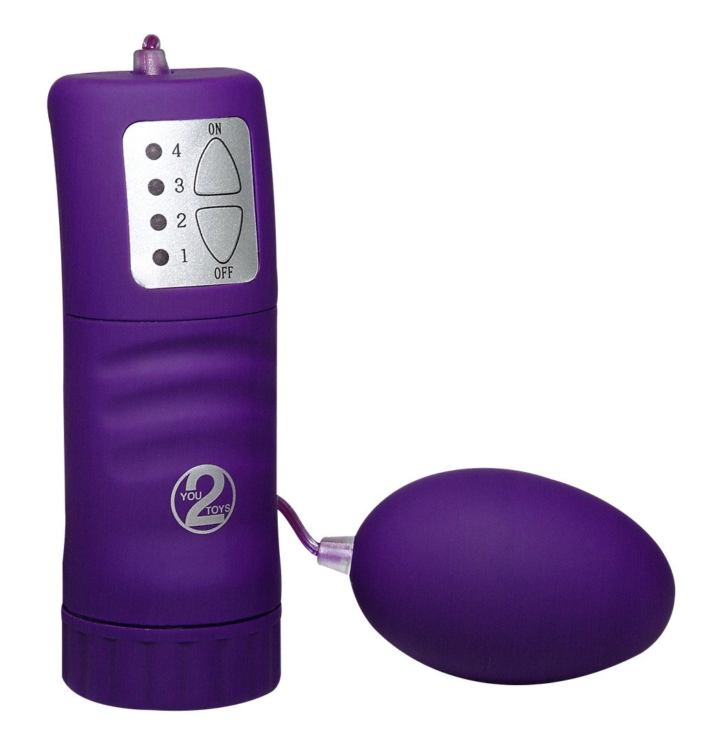 Vibro Ei Fluweel Paarse Pil Vibro Ei Fluweel Paarse Pil