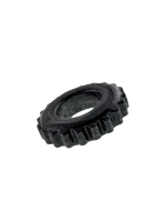 Voorbeeld: Oxballs PLUSHY Penisring Black Mica – Perspektivansicht