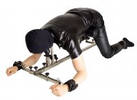 Voorbeeld: Bodenpranger aus Edelstahl komplettes Set BDSM Möbel