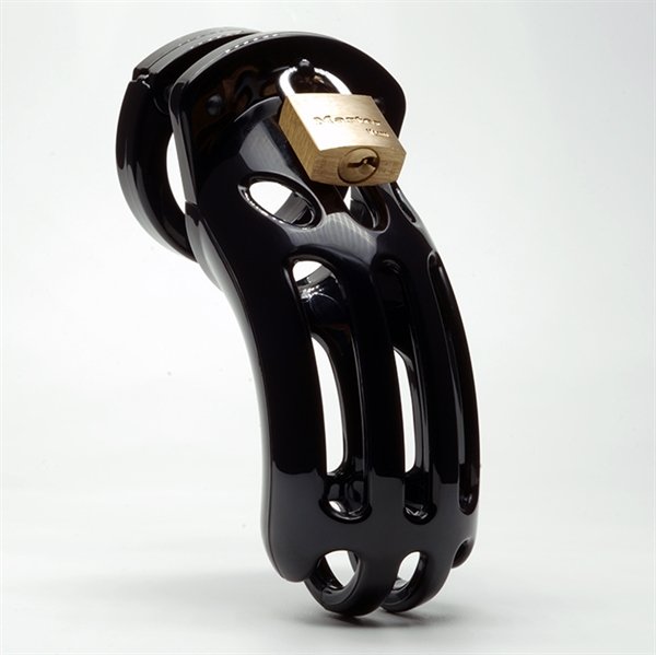 CB-X The Curve Keuschheitskäfig in zwart
