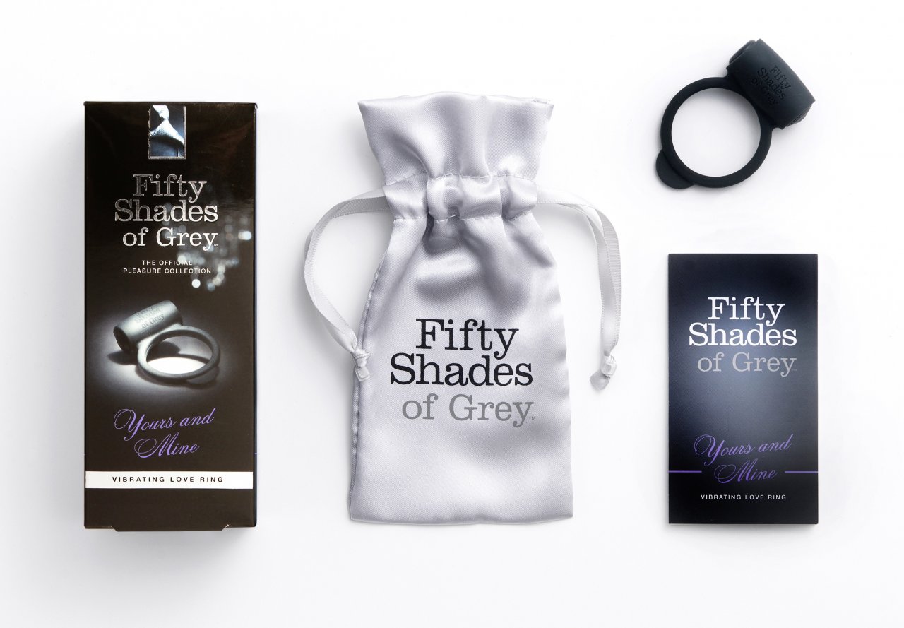 Grey penisring Ø 3,4 cm van Fifty Shades of Grey