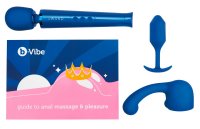 Voorbeeld: Anal-Massage-Set – Massagestab, Plug und Dusche