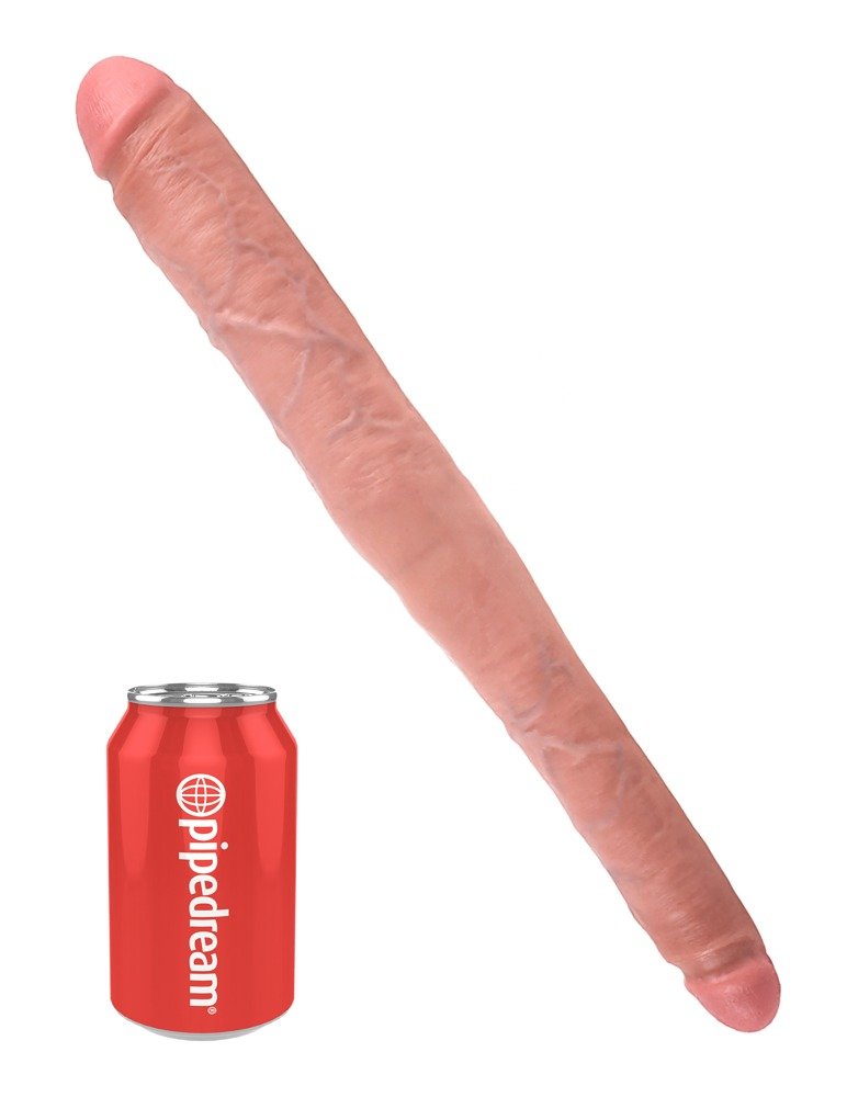 16"" Taps toelopende dubbele Dildo